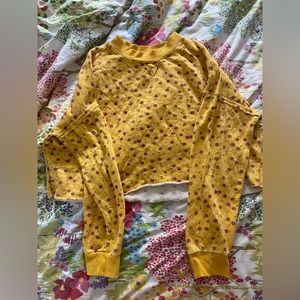 Target Colsie Floral Sweatshirt Cropped Loungewear